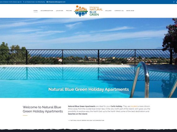 Natural Blue Green Holiday Apartments